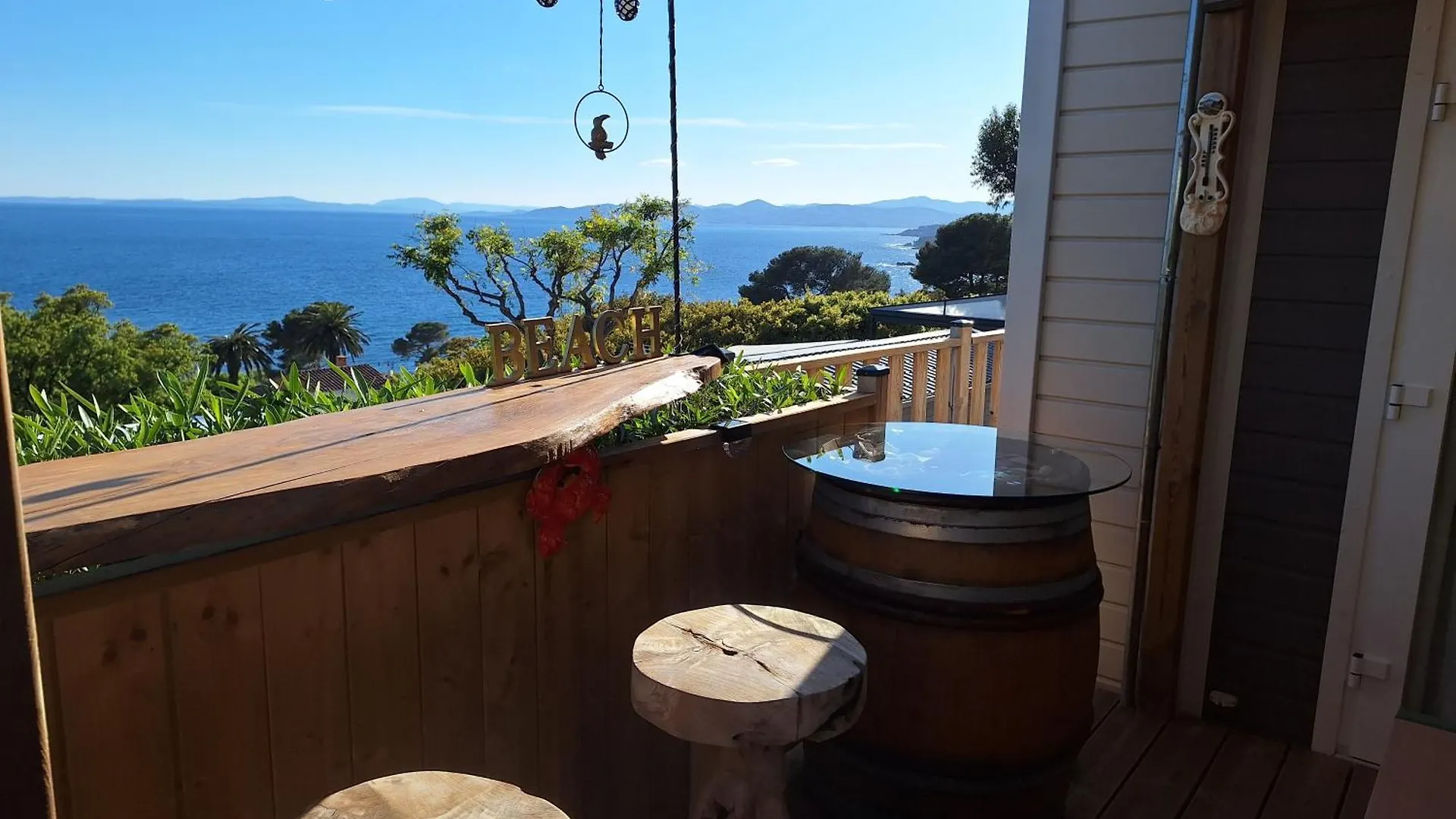 Charmant Mobil Home Avec Vue Mer Exceptionnelle Saint-Raphaël مكان تخييم