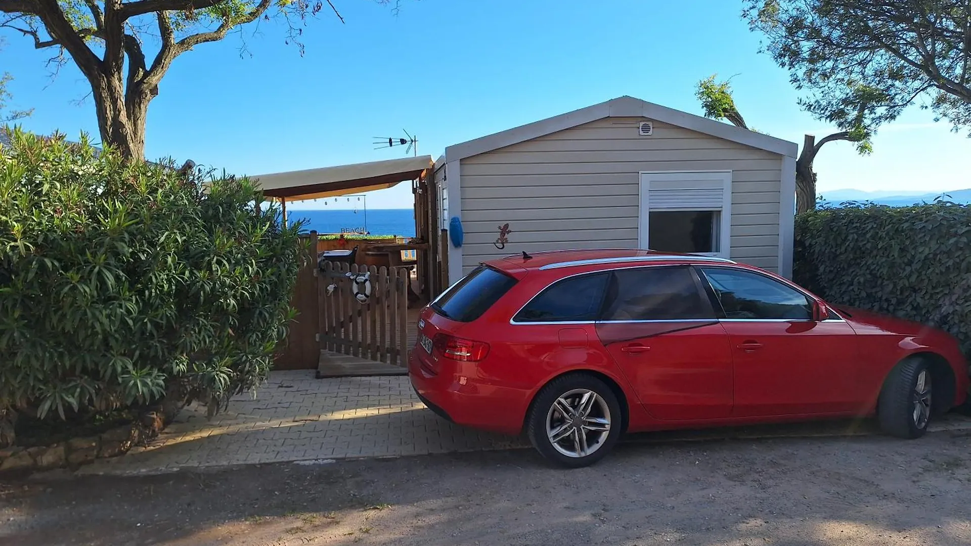 Charmant Mobil Home Avec Vue Mer Exceptionnelle Saint-Raphael  Campsite Saint-Raphael (Var)
