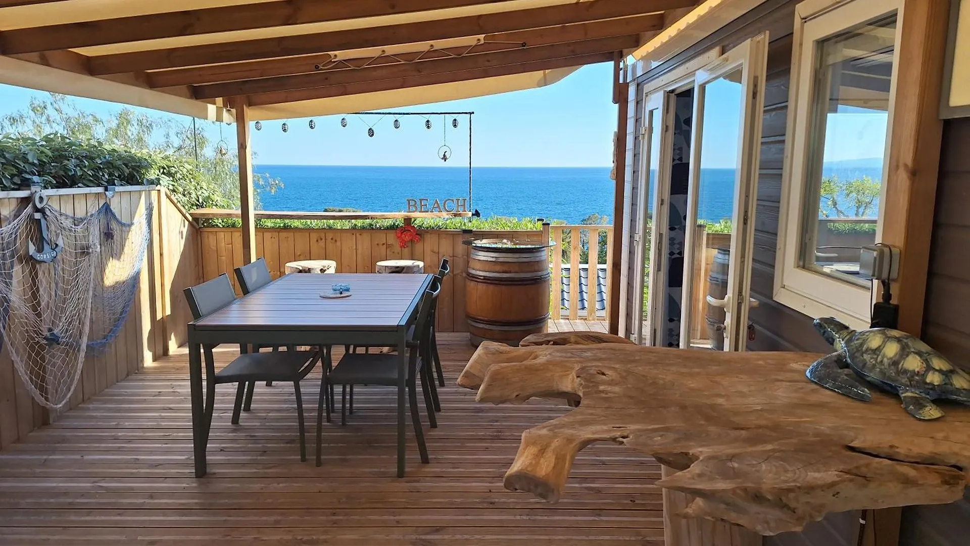 Charmant Mobil home avec Vue mer exceptionnelle Saint-Raphaël France